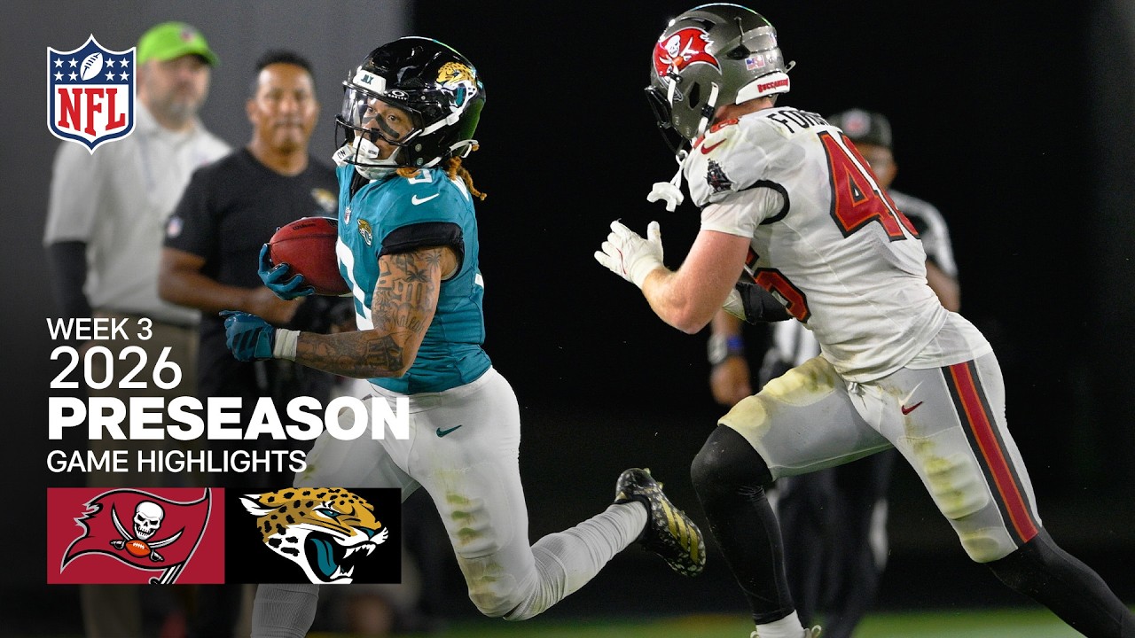 Tampa Bay Buccaneers vs. Jacksonville Jaguars | 2026 Preseason Week 3