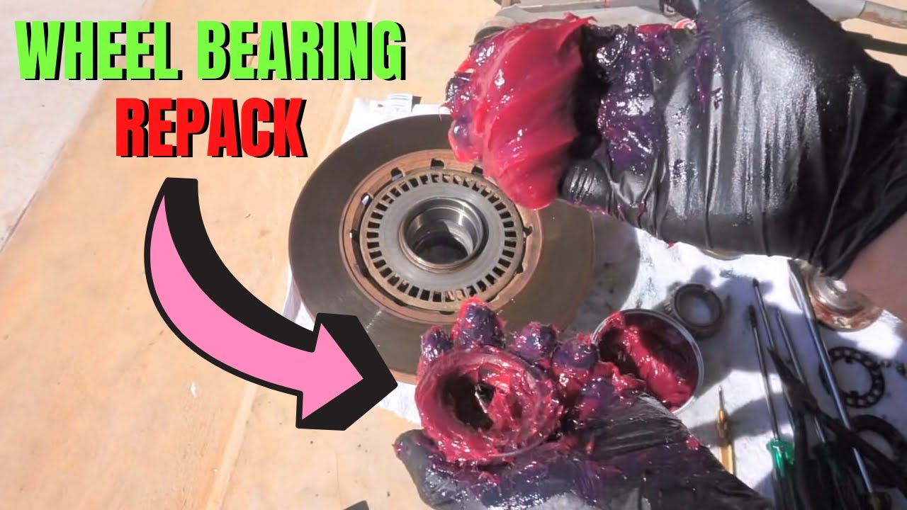 How to RE-GREASE your Front Wheel Bearings - Isuzu MU-X/D-MAX DIY Tutorial