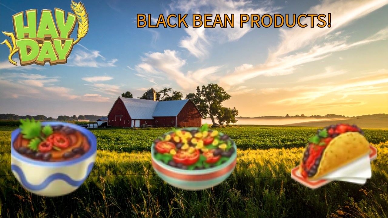Hay Day - Продукция Black Bean! (Дополнительные материалы от производителя)