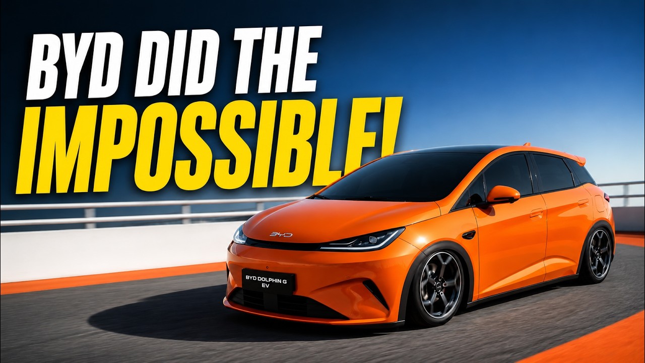BYD właśnie zabił Toyotę Yaris? Nowy Dolphin G zmienia wszystko!