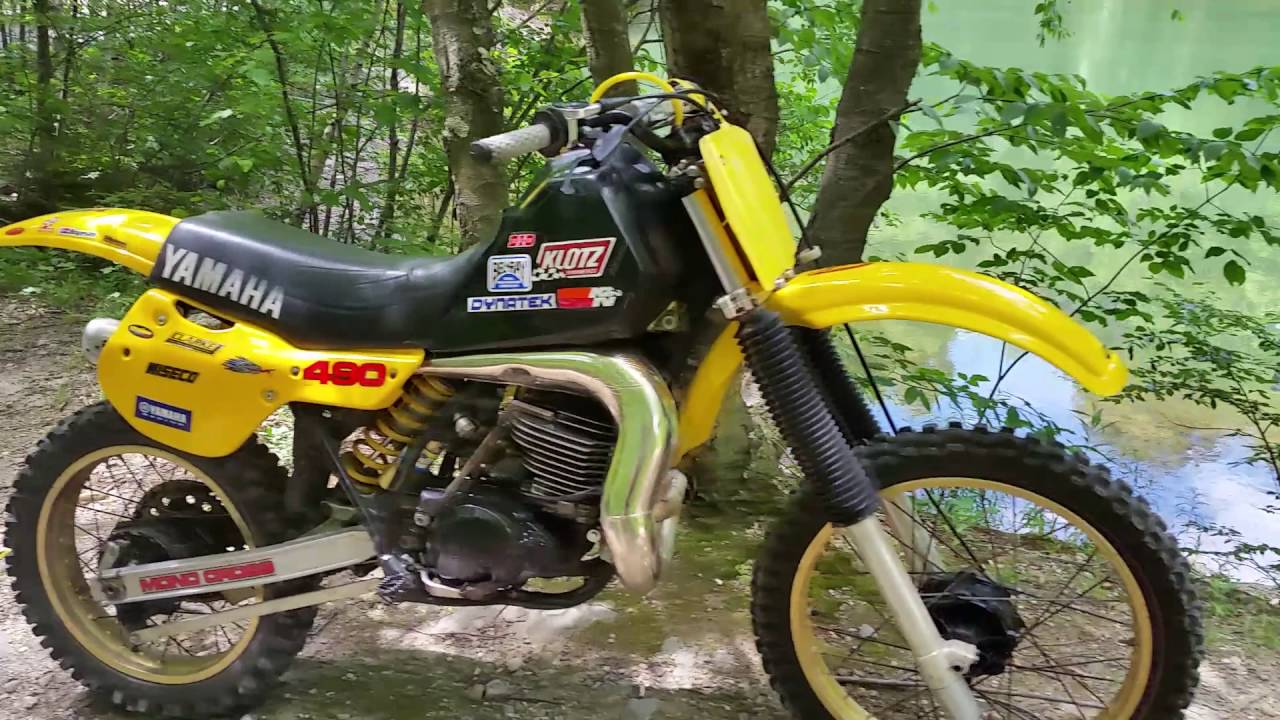 1984 yamaha yz490 beast is alive and growlin!!!