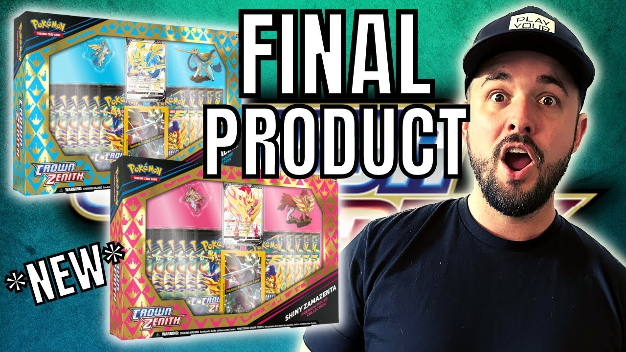 Worth The Wait?? Crown Zenith Zacian & Zamazenta Premium Figure Collection Box Review