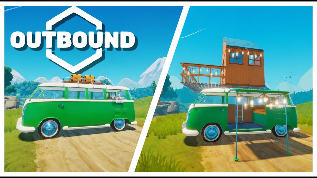 Turning My Camper Van Into a Cozy Dream Home! | Outbound Demo Gameplay