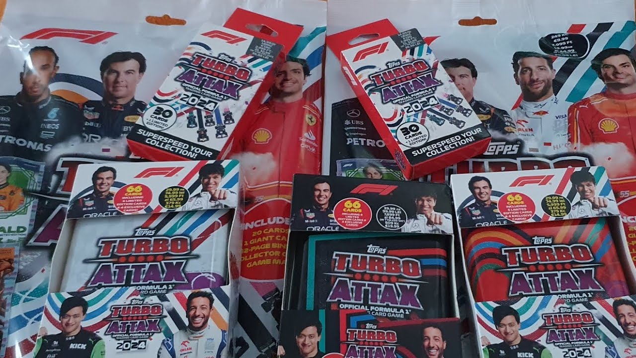 Topps Turbo Attax 2024 2x Tins Unboxing