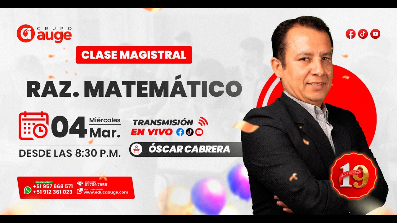 🔴 𝐂𝐋𝐀𝐒𝐄 𝐌𝐀𝐆𝐈𝐒𝐓𝐑𝐀𝐋 𝐄𝐍 𝐕𝐈𝐕𝐎