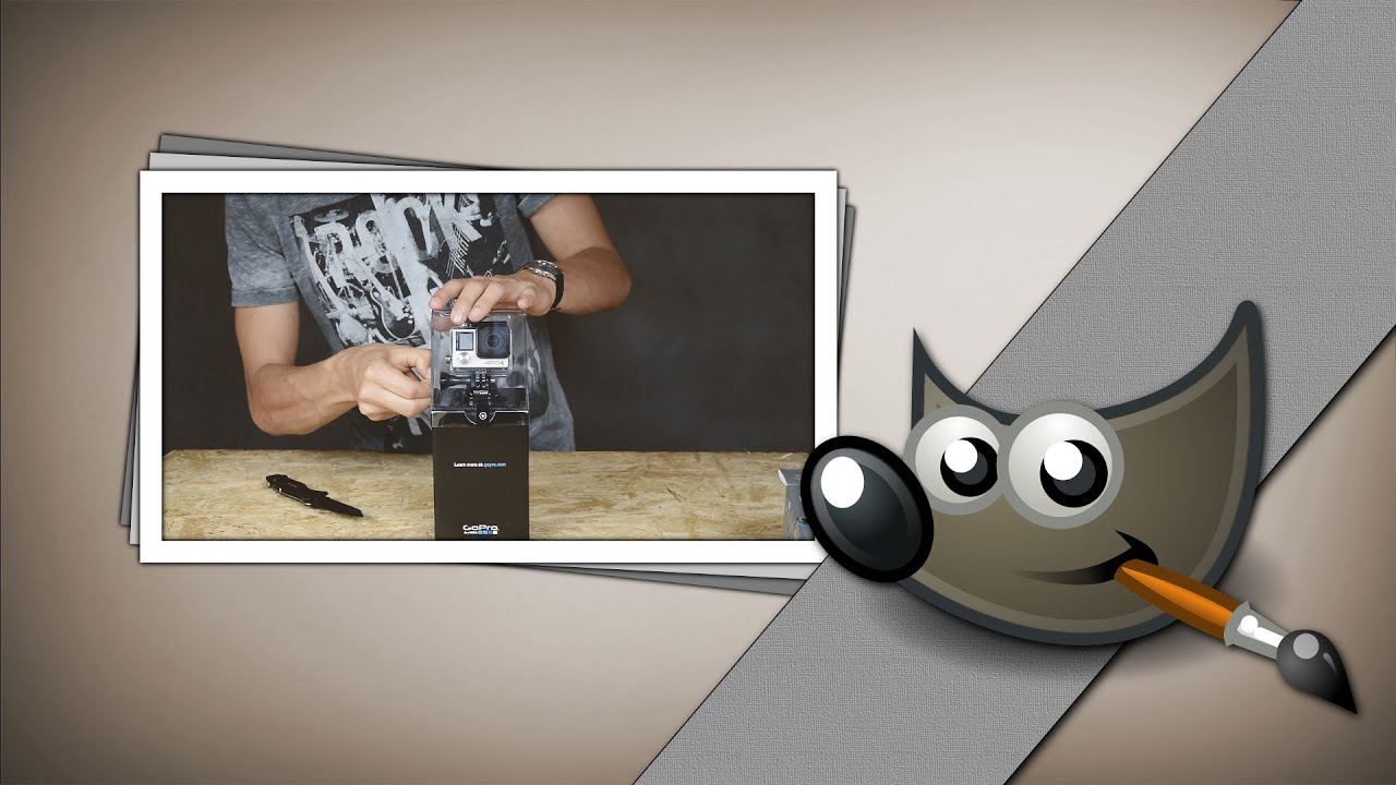 Jak zrobić ramkę do kamerki? Gimp poradnik