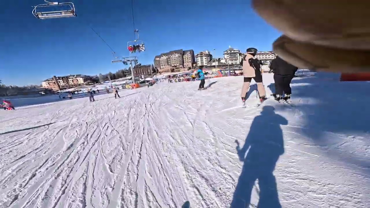 Kopaonik skiing - Pancicev Vrh - Red slope and jumps - Dec 27, 2025