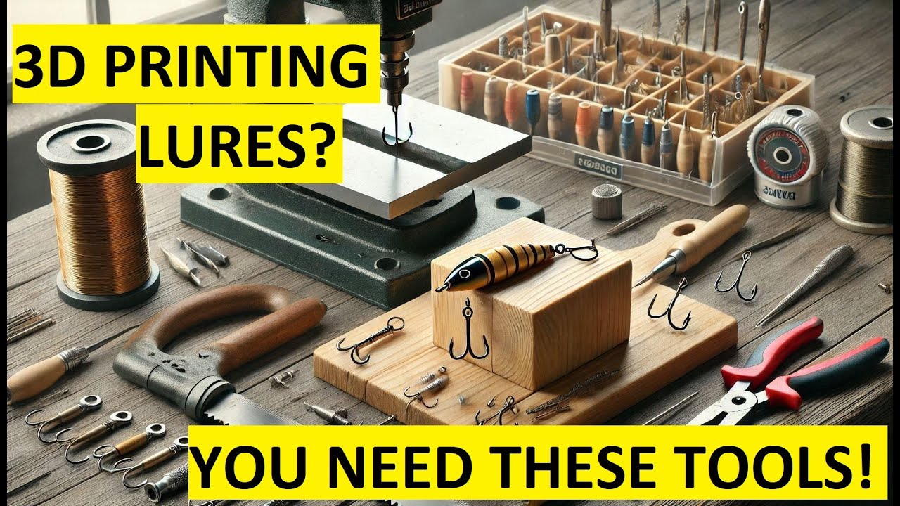 Tools for Creating 3D Printed Fishing Lures