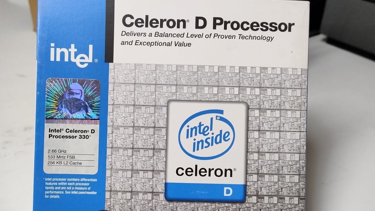 Processadores Intel Celeron old stock lacrados