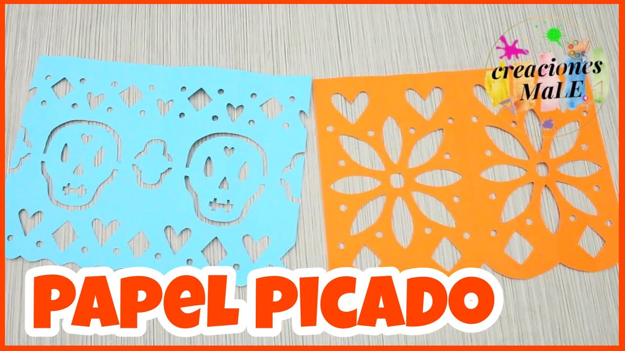 PAPEL PICADO || DIY || DECORACIÓN