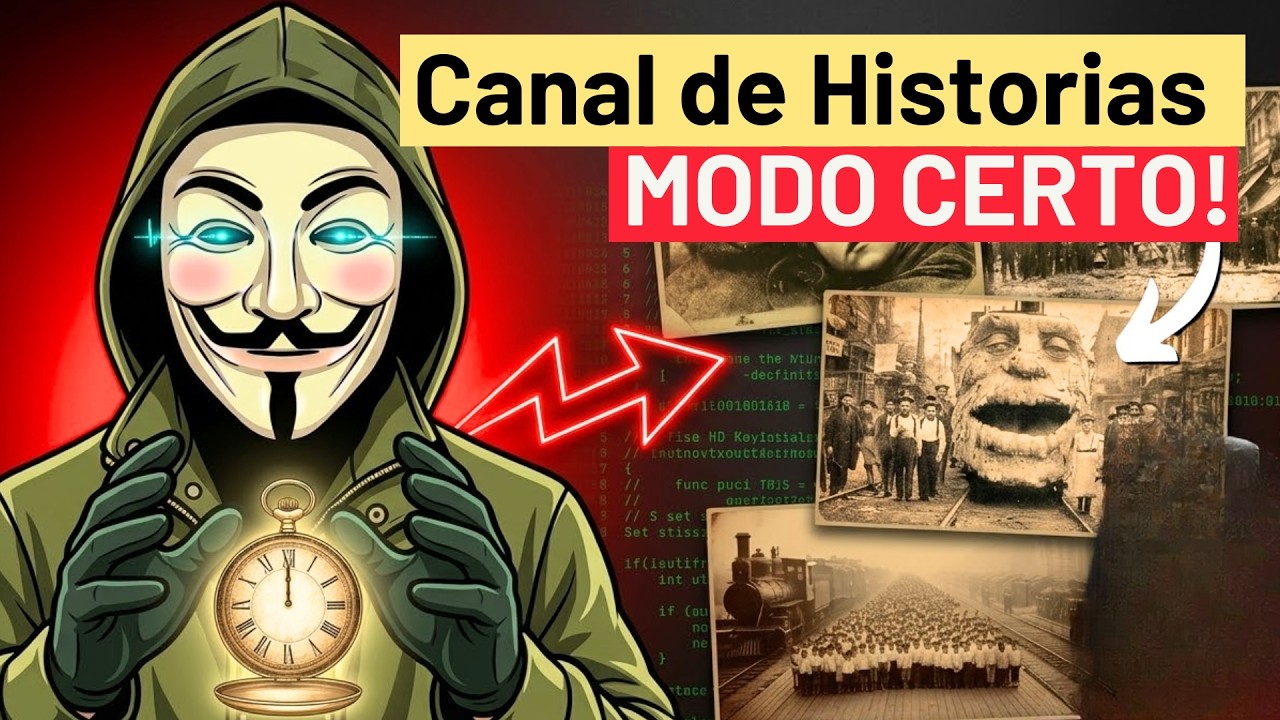 MONETIZANDO CANAL DE HISTÓRIAS!  Como eu faço para moentizar  Canais Darks ao mesmo tempo (AVANÇADO)
