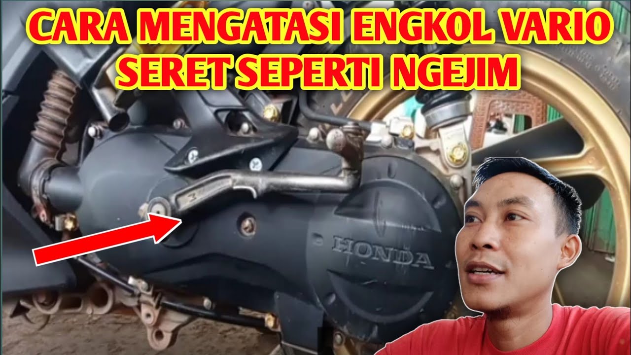 ENGKOL VARIO 125/110 MACET- SEPERTI NGEJIM (Kick starter keras)