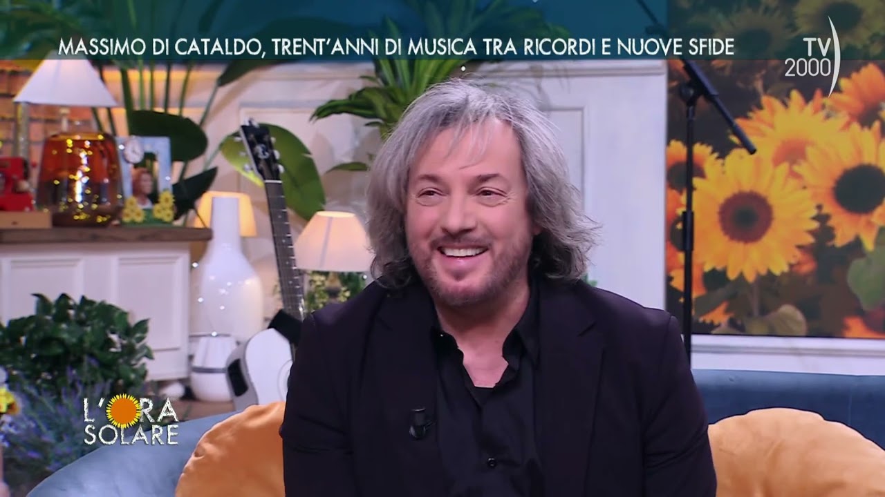 L'Ora Solare (TV2000)  Massimo Di Cataldo, trent'anni di musica, tra ricordi e nuove sfide