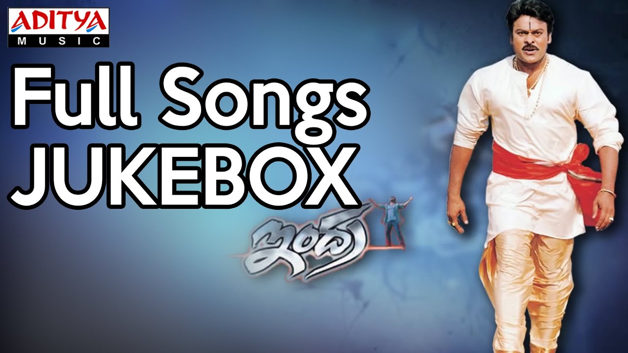 Indra Movie Full Songs II Jukebox II Chiranjeevi, Aarti Agarwal, Sonali Bendre