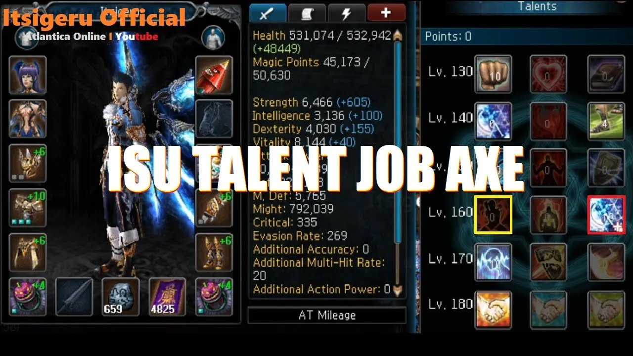 AXE GAK ADA DAMAGE ?! - Review Bug Talent Axe Main | Atlantica Online