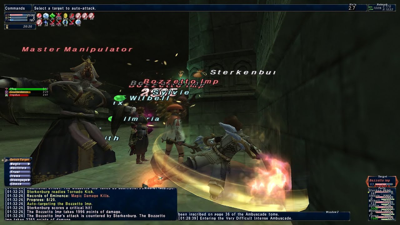 [FFXI] Soulflayer Ambuscade VD - Quick, Safe, Easy (Tri-box)