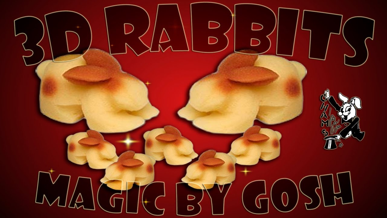 3D Rabbits by Magic Gosh