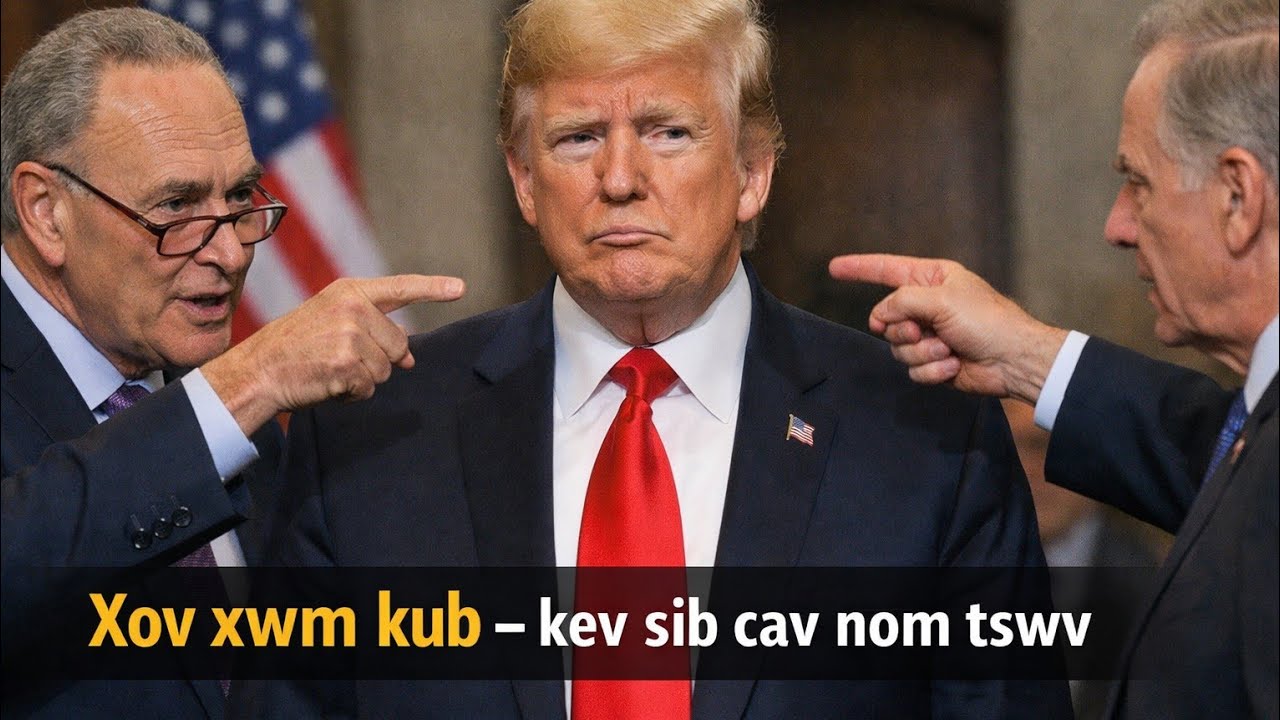 News xov xwm kub ceev txog Trump rov raug plaub mos hluas nkauj 01/31/2026