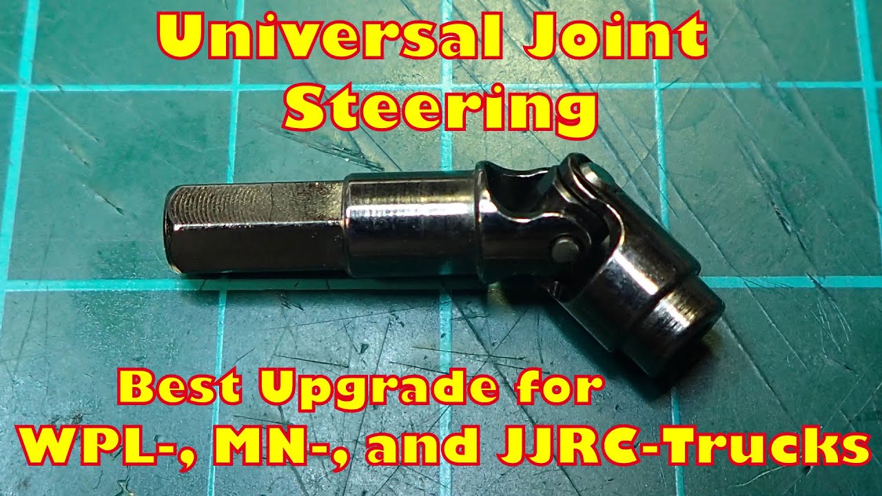 Universal Joint Steering - Best Upgrade for WPL-, MN- and JJRC Trucks