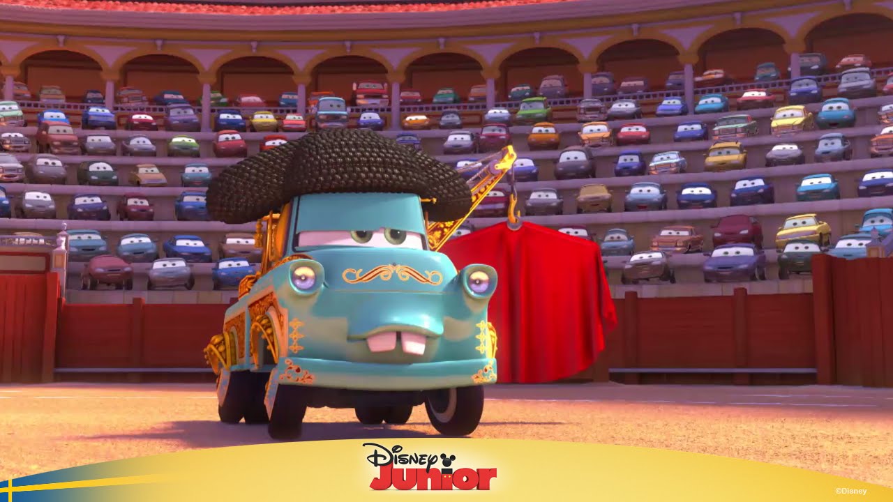 Bilar: B&auml;rgarn som bulldoozerfighter - Disney Junior Sverige