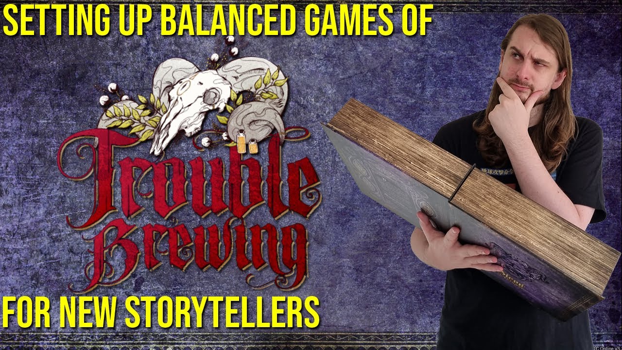 Blood on the Clocktower: Setting up balanced games of Trouble Brewing