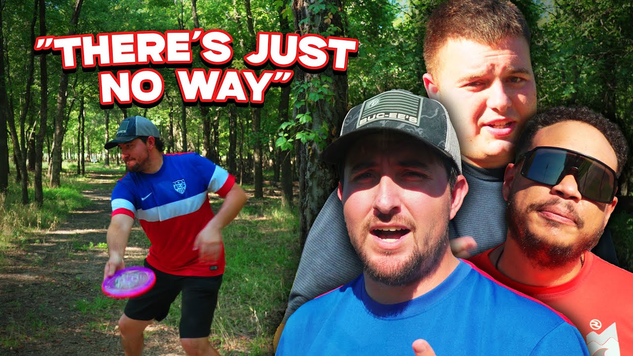 How Far Can We Get In This Disc Golf Challenge??