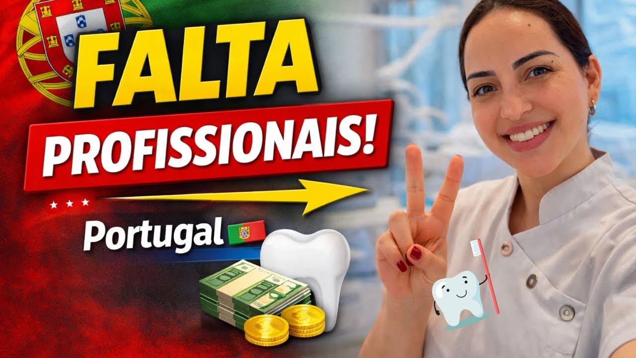 Descobri uma profissão MUITO procurada em Portugal 🇵🇹 2026