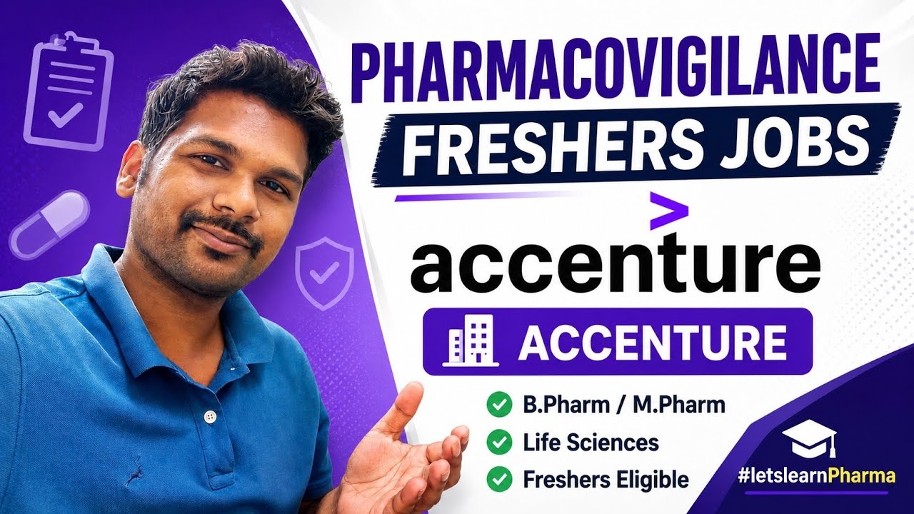 Pharmacovigilance freshers Jobs | Accenture hiring Freshers  #pharmacovigilance 