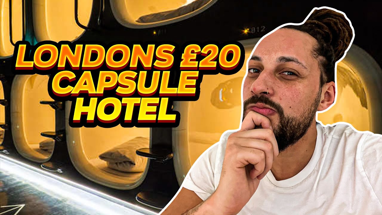 LONDONS TINIEST CAPSULE POD HOTEL