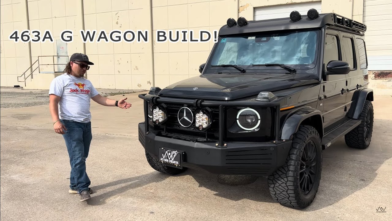 W463A 2019 Mercedes G550 с лифтованной и бронированной подвеской: обзор автомобиля