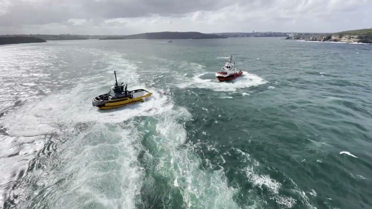 Tug Operations Sydney Harbor