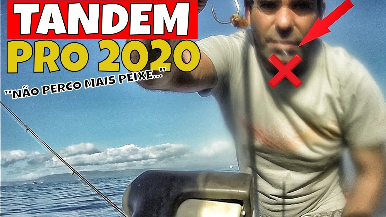 MONTAGEM DOURADAS -TANDEM PRO VERSÃO 2020 -CHUMBADINHA/PESCA NA QUEDA 😜✅/SEA BREAM RIG