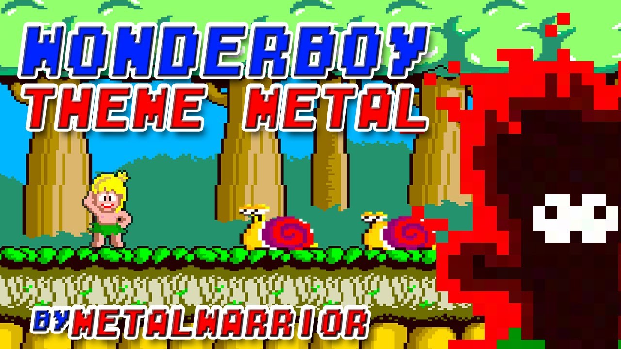 Wonder Boy Theme   Metal Cover