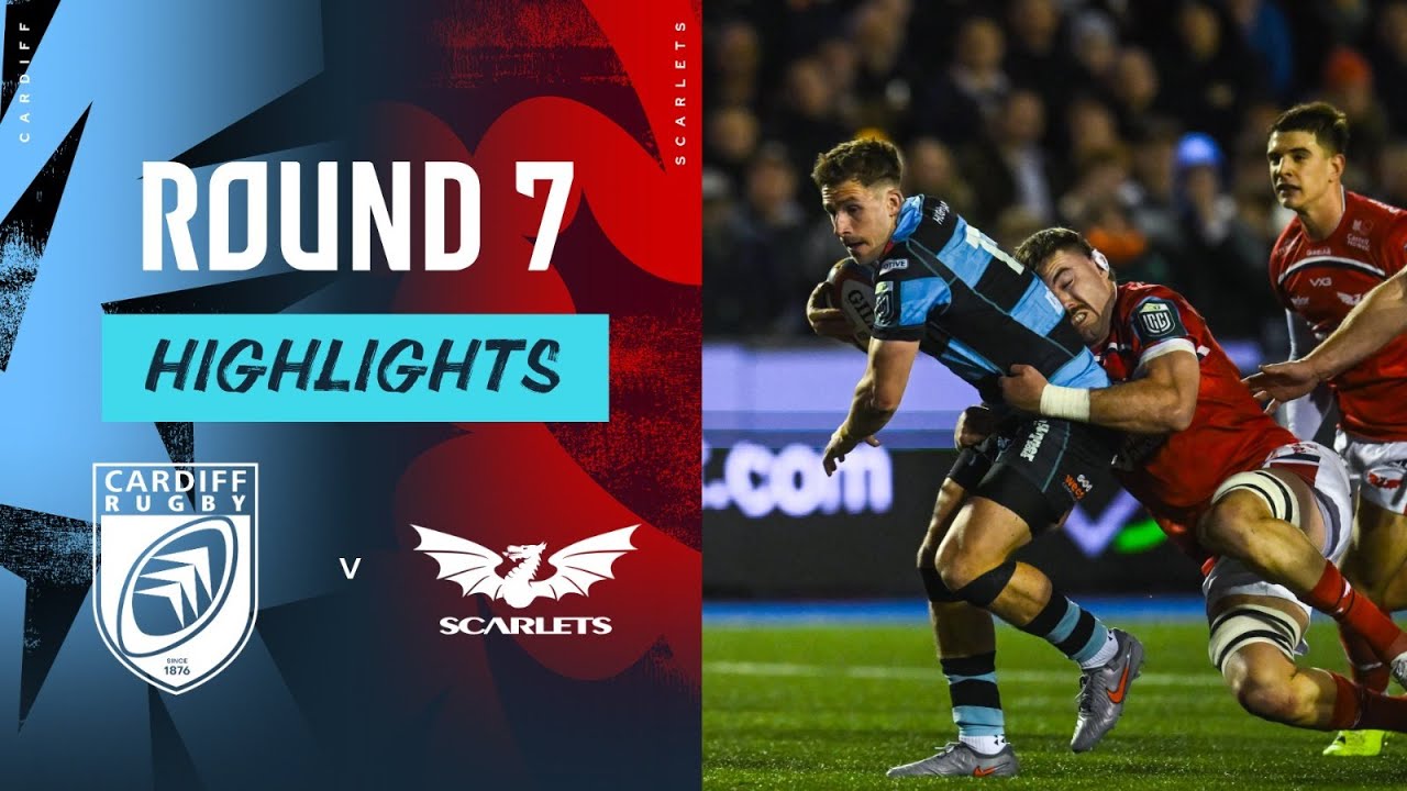 CARDIFF v SCARLETS | Highlights | Round 7 | URC 2025/26