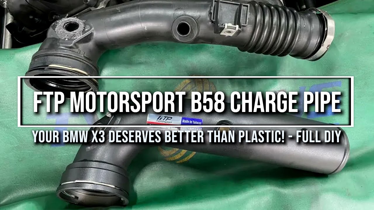 Полный комплект патрубков наддува для BMW X3 B58 своими руками - модернизация от FTP Motorsport в...