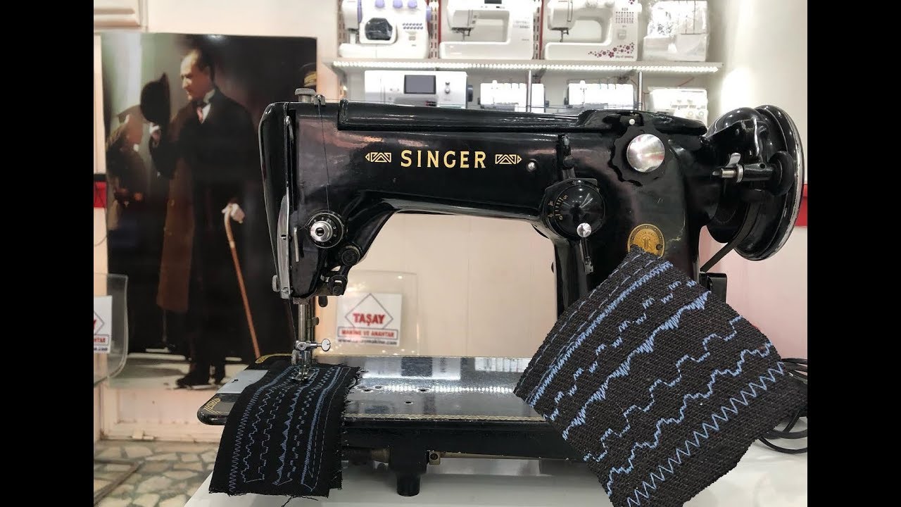 Singer 306K Zig Zag lı Kara Makine Olurmu