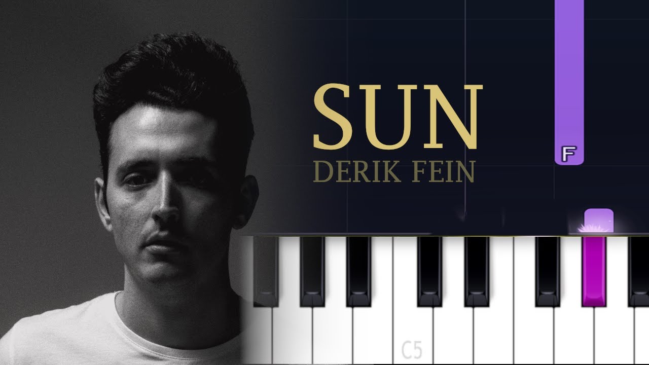 Derik Fein - Sun (Piano tutorial)