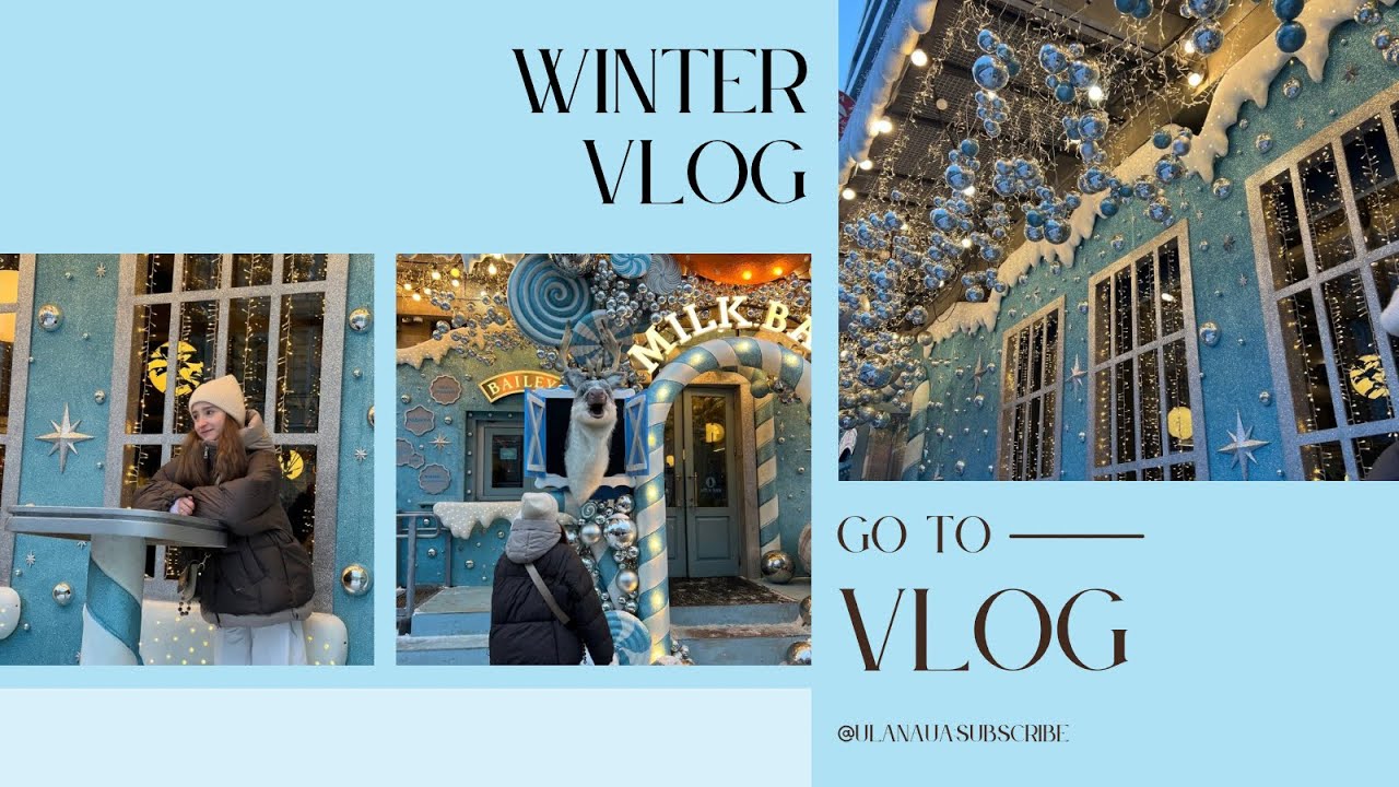 vinter vlog:мій день:мої плани