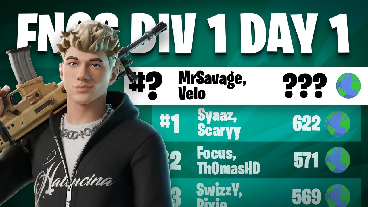 Becoming The BEST DUO In FNCS CUP!