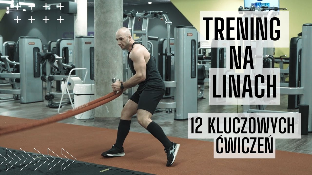 Trening wytrzymałościowy na linach BATTLE ROPE