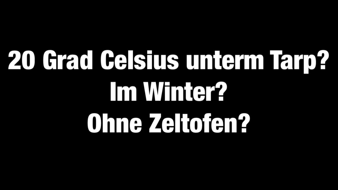 Zeltofen mal anders! Grubenfeuer Dakota Fire Mass Heater Survival Bushcraft