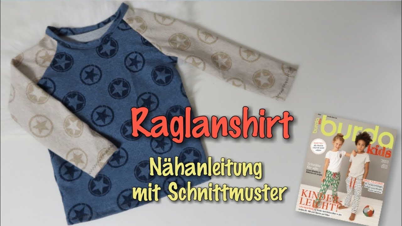 Longsleeve - Nähanleitung mit Schnittmuster - Burda Kids - Für Anfänger - Nähtinchen