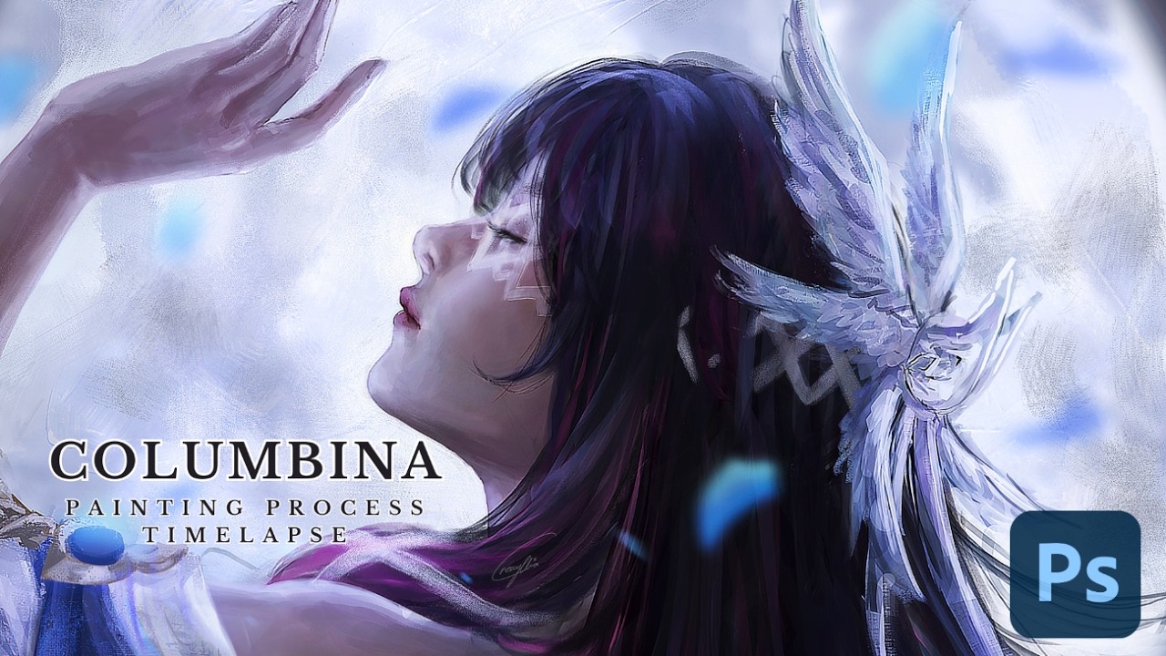 Genshin Impact ✦ Columbina【Painting Process】