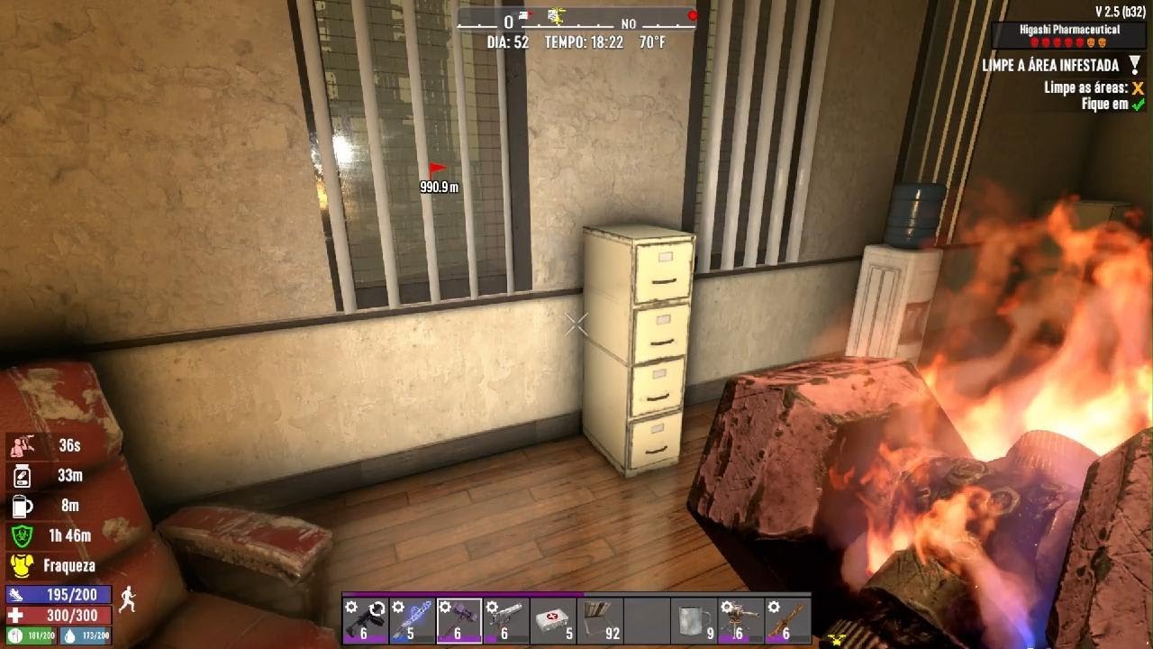 7 Days To Die, 2.5, INSANO, recomeço. Parte 50