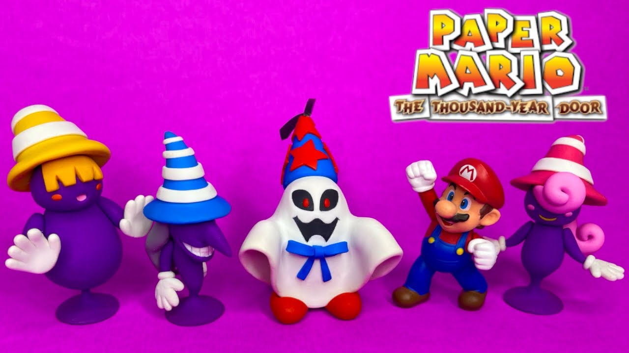Making Doopliss from Paper Mario TTYD | Polymer Clay