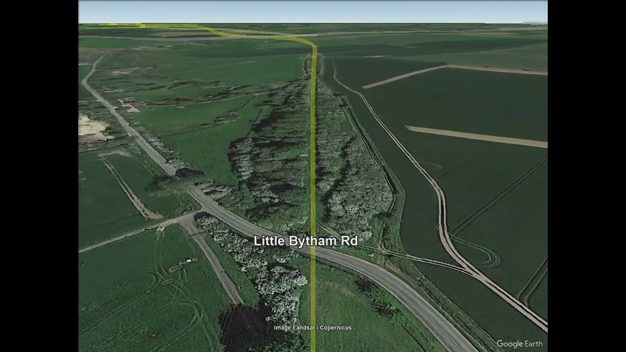 Melton Mowbray to Bourne Disused Railway Flight Simulation
