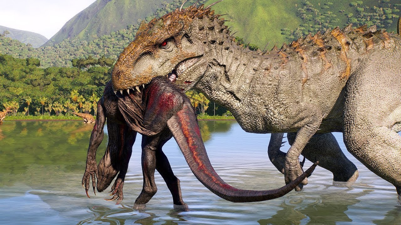 T-REX vs INDOMINUS REX! | Jurassic World Evolution 3