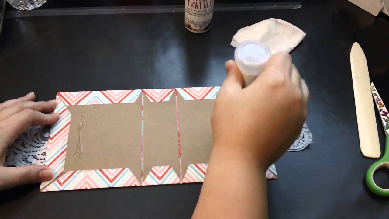 Twine Binding Mini Album Tutorial