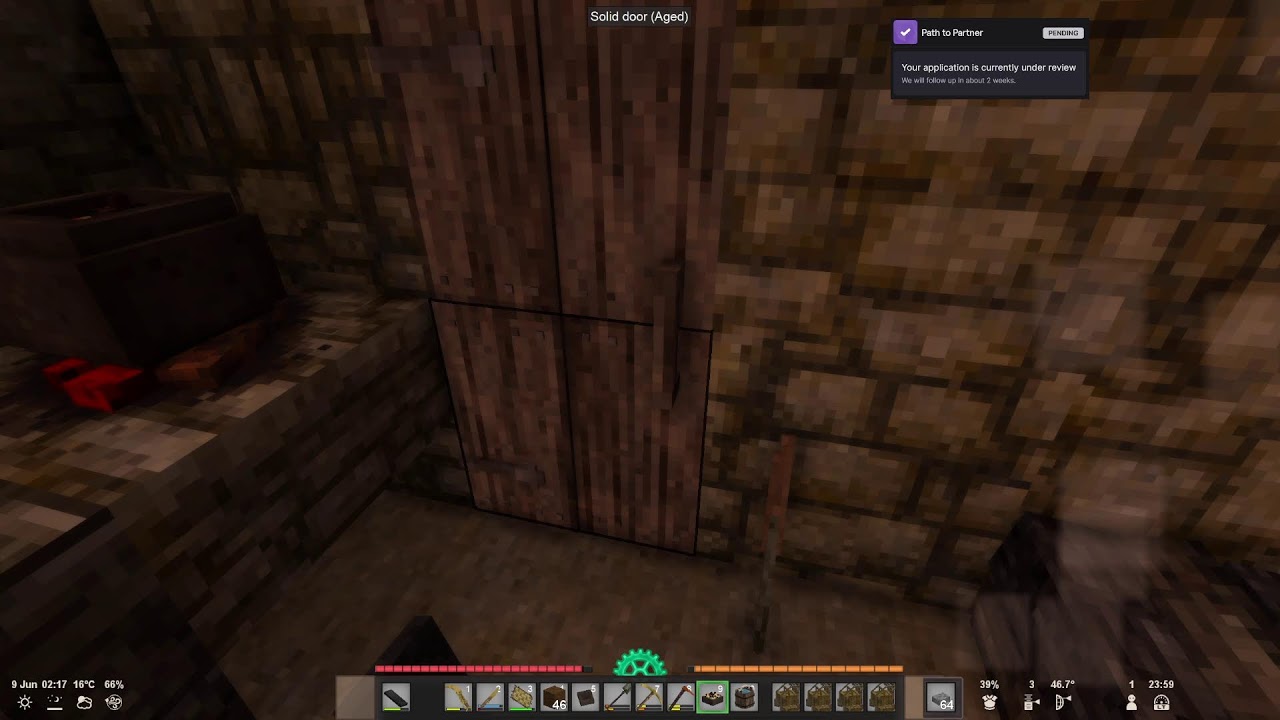 Permadeath Run, No Map! And We Build! !join