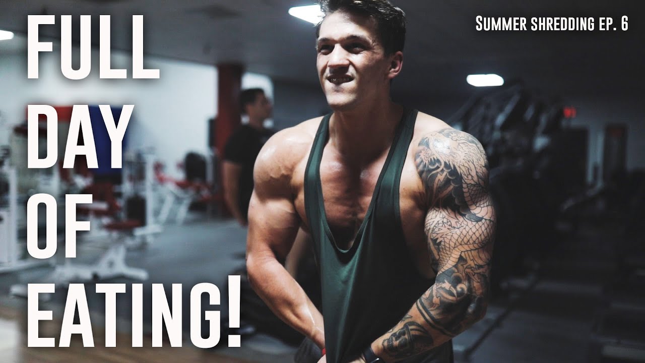 My Diet to GET SHREDDED - Full day of eating